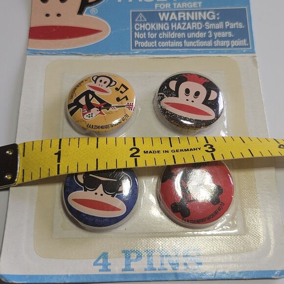 *Sale*NEW Paul Frank for Target 4 Julius Monkey Rock Star Guitarist Guitar Retro - Picture 5 of 9
